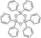 六苯基环三硅氧烷分子结构 (CAS 512-63-0)