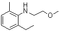 2-乙基-N-(2-甲氧基乙基)-6-甲基苯胺分子结构 (CAS 51218-95-2)
