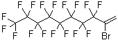 2-溴-3,3,4,4,5,5,6,6,7,7,8,8,9,9,10,10,10-十七氟-1-癸烯分子结构 (CAS 51249-65-1)