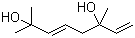 2,6-Dimethyl-3,7-octadiene-2,6-diol molecular structure (CAS 51276-34-7)