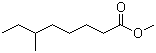 Methyl 6-methyloctanoate molecular structure (CAS 5129-62-4)