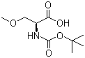 structure of CAS# 51293-47-1, Boc-O-methyl-L-serine