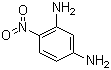 structure of CAS# 5131-58-8, 4-Nitro-1,3-phenylenediamine
