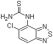 structure of CAS# 51323-05-8, N-(5-Chloro-2,1,3-benzothiadiazol-4-yl)thiourea
