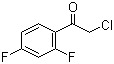 structure of CAS# 51336-94-8, 2'-氯-2,4-二氟苯乙酮