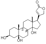 杠柳苷元分子结构 (CAS 514-39-6)