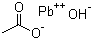 structure of CAS# 51404-69-4, Lead acetate basic