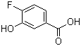 4-Fluoro-3-hydroxybenzoic acid molecular structure (CAS 51446-31-2)