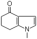 1-Methyl-1,5,6,7-tetrahydroindol-4-one molecular structure (CAS 51471-08-0)