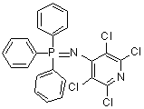 2,3,5,6-Tetrachloro-N-(triphenylphosphoranylidene)-4-pyridinamine molecular structure (CAS 51527-58-3)