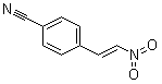 4-[(E)-2-Nitroethenyl)benzonitrile molecular structure (CAS 5153-73-1)