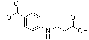 CAS 登录号：51552-86-4, 3-[(4-羧基苯基)氨基]丙酸