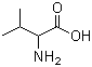 DL-缬氨酸分子结构 (CAS 516-06-3)