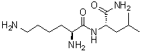 L-Lysyl-L-leucinamide molecular structure (CAS 51640-32-5)