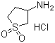 structure of CAS# 51642-03-6, 3-Aminosulfolane hydrochloride