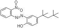 CAS 登录号：51656-57-6, 2-(2'-硝基苯偶氮)-4-叔辛基酚