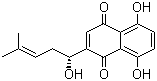 Shikonin molecular structure (CAS 517-89-5)