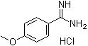 structure of CAS# 51721-68-7, 4-Methoxybenzamidine hydrochloride