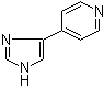 structure of CAS# 51746-87-3, 4-(1H-咪唑-4-基)吡啶