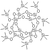 structure of CAS# 51777-38-9, Octakis(trimethylsiloxy)silsesquioxane