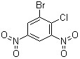 CAS # 51796-81-7, 1-Chloro-2-bromo-4,6-dinitrobenzene, 2-Bromo-1-chloro-4,6-dinitrobenzene, 2-Bromo-4,6-dinitrochlorobenzene