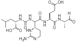 structure of CAS# 51798-45-9, Elastatinal
