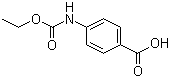 4-[(Ethoxycarbonyl)amino]benzoic acid molecular structure (CAS 5180-75-6)