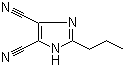 structure of CAS# 51802-42-7, 2-Propyl-1H-imidazole-4,5-dicarbonitrile