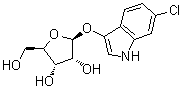 CAS # 518033-36-8, 6-Chloro-1H-indol-3-yl beta-D-ribofuranoside