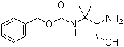 structure of CAS# 518047-98-8, Benzyl [2-amino-2-(hydroxyimino)-1,1-dimethylethyl]carbamate