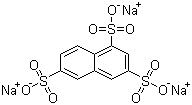1,3,6-萘三磺酸钠分子结构 (CAS 5182-30-9)