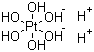 structure of CAS# 51850-20-5, Dihydrogen hexahydroxyplatinate