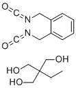 CAS # 51852-81-4, Poly Urethane, 1,2-Bis(isocyanatomethyl)benzene 2-ethyl-2-(hydroxymethyl)propane-1,3-diol