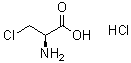 structure of CAS# 51887-89-9, 3-Chloro-L-alanine hydrochloride