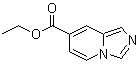 structure of CAS# 518979-75-4, 咪唑并[1,5-a]吡啶-7-甲酸乙酯