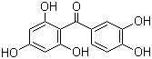 structure of CAS# 519-34-6, 2,3',4,4',6-Pentahydroxybenzophenone
