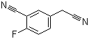 structure of CAS# 519059-09-7, 3-Cyano-4-fluorobenzeneacetonitrile