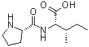 structure of CAS# 51926-51-3, L-Prolyl-L-isoleucine