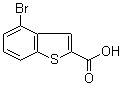 structure of CAS# 5194-37-6, 4-Bromobenzo[b]thiophene-2-carboxylic acid