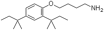 4-(2,4-Di-tert-amylphenoxy)-butylamine molecular structure (CAS 51959-14-9)