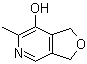 structure of CAS# 5196-20-3, 1,3-二氢-6-甲基-呋喃并[3,4-c]吡啶-7-醇
