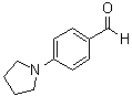 structure of CAS# 51980-54-2, 4-(1-吡咯烷基)苯甲醛