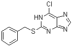 CAS # 51998-91-5, 6-Chloro-2-[(phenylmethyl)thio]-1H-purine, 6-Chloro-2-[(phenylmethyl)thio]-9H-purine