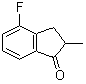 structure of CAS# 52045-42-8, 4-Fluoro-2-methylindanone