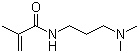 Dimethylamino propyl methacrylamide  molecular structure (CAS 5205-93-6)