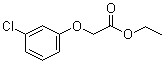 structure of CAS# 52094-98-1, (3-氯苯氧基)乙酸乙酯