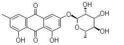 structure of CAS# 521-62-0, Frangulin A