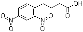structure of CAS# 52120-49-7, 2,4-Dinitrobenzenebutyric acid