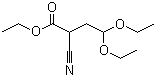 Ethyl 2,2-diethoxyethylcyanoacetate molecular structure (CAS 52133-67-2)