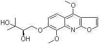 Evoxine molecular structure (CAS 522-11-2)